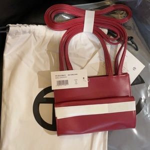 NWT Telfar Small Shopping Bag Oxblood